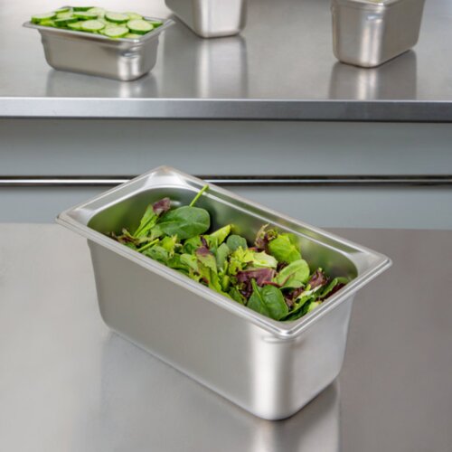 vaskete inoksi gastro 2/8 33x13x15 cm
