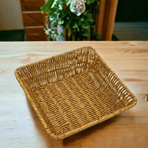 kanister me thurje nesty brown 23x23 cm
