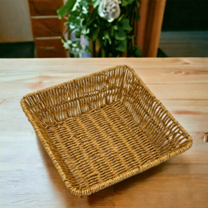 kanister me thurje nesty brown 23x23 cm