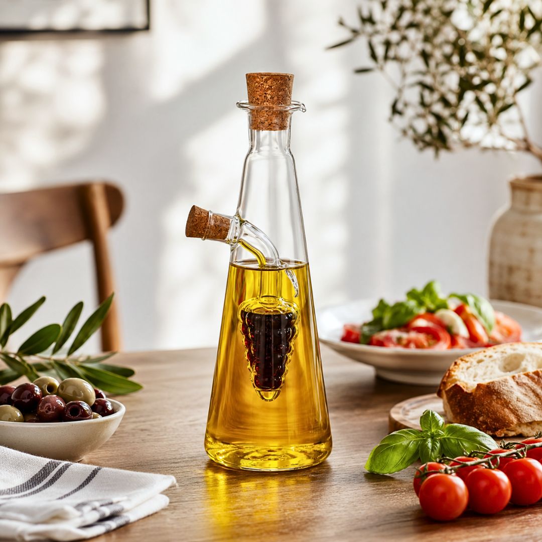 mbajtese vaji dhe uthulle cruet grape 27 cm