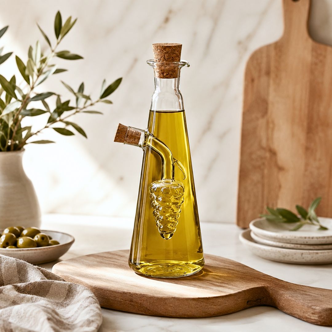 mbajtese vaji dhe uthulle cruet grape 27 cm