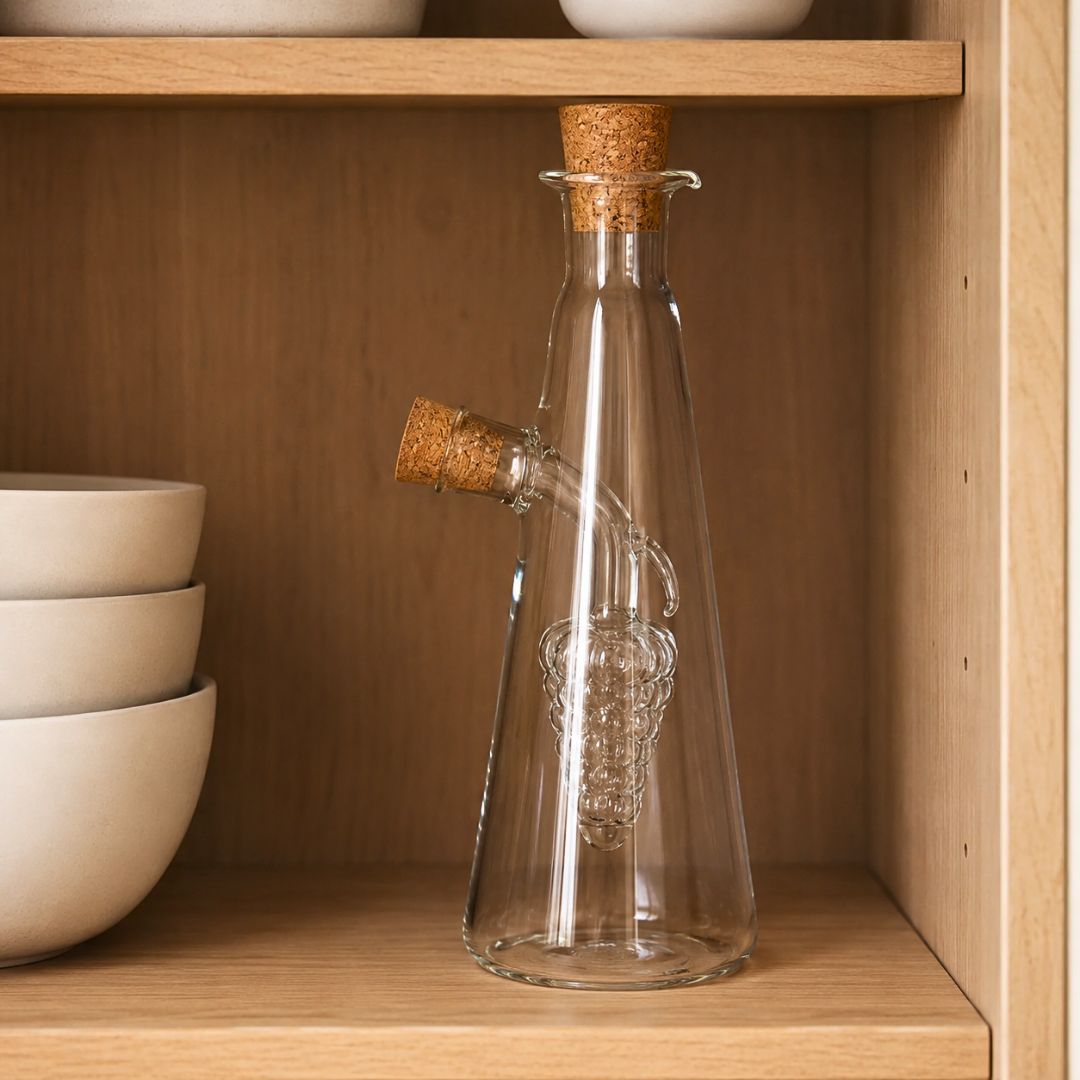 mbajtese vaji dhe uthulle cruet grape 27 cm