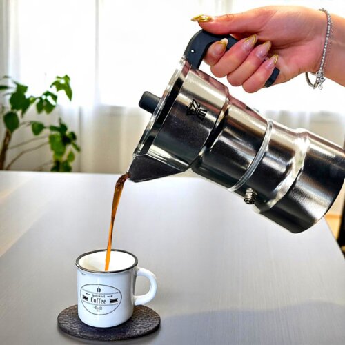 moka 6 filxhane silver pezzetti
