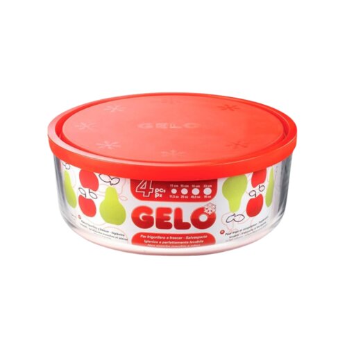 tas me kapak gelo red 11 cm