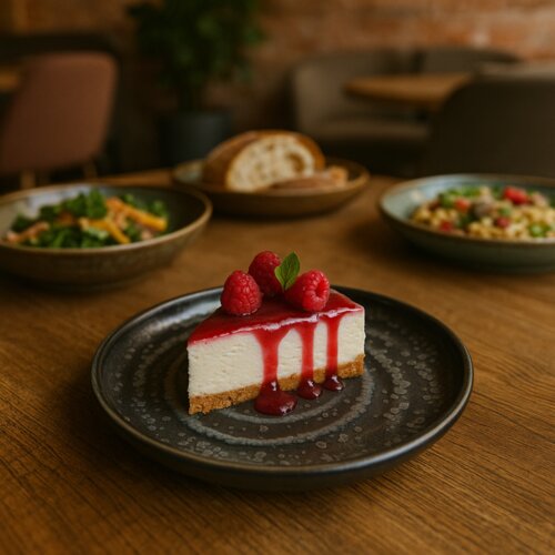 pjate dessert organica material 18 cm