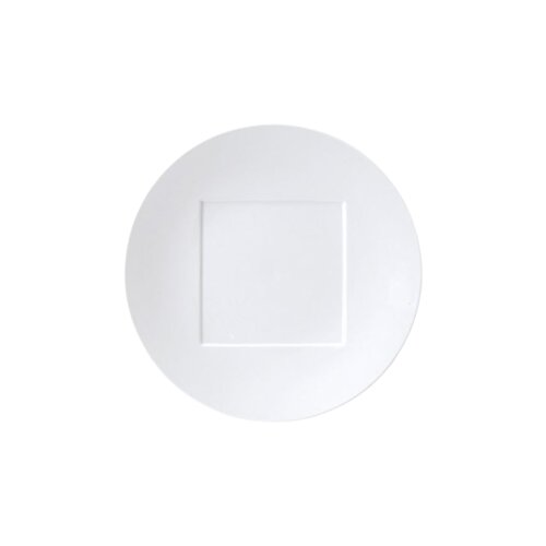 pjate ovale happy white 32x30 cm