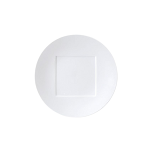 pjate ovale happy white 32x30 cm