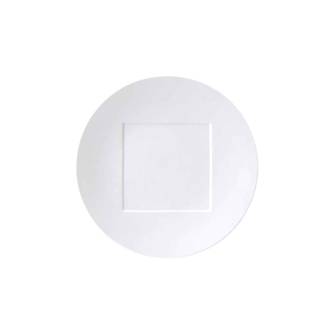 pjate ovale happy white 32x30 cm