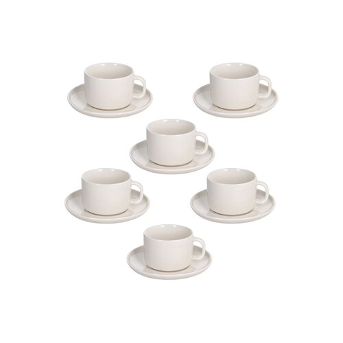 filxhane kafe edge bianco 6 cope