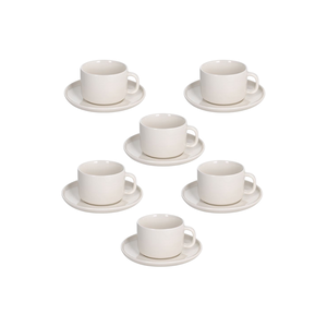 filxhane kafe edge bianco 6 cope
