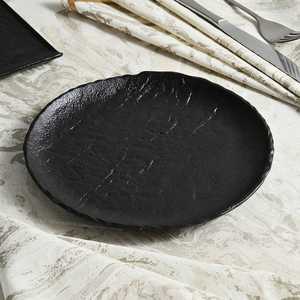 pjate dessert vulcania black 21 cm