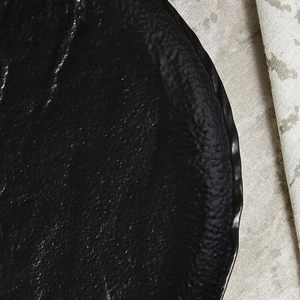 pjate dessert vulcania black 21 cm