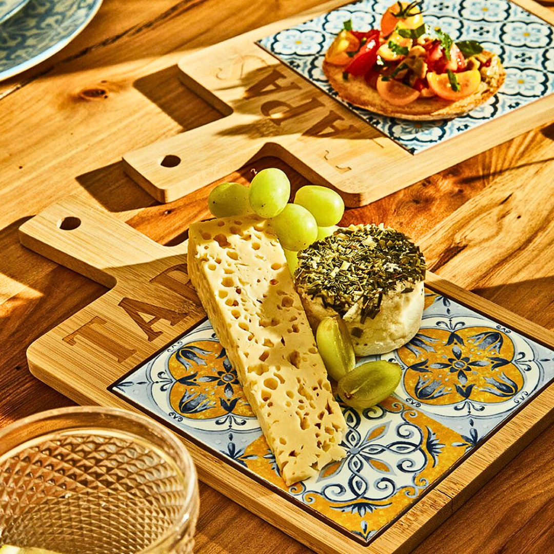 antipastiere tapas soleil 28x17 cm