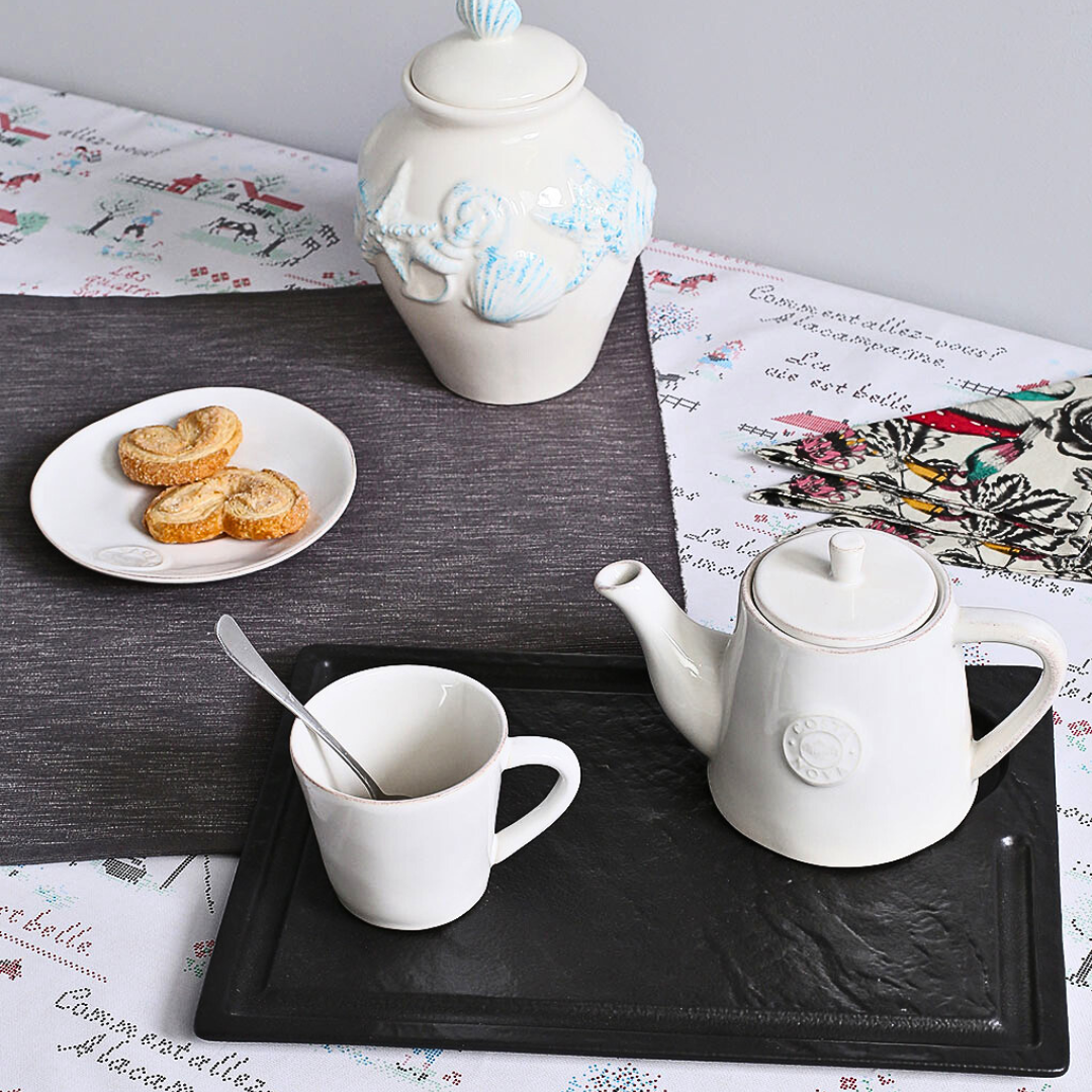 pjate antipaste  vulcania black 33x24 cm