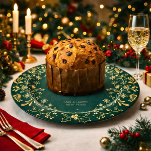 pjate dekorative christmas light green 33 cm