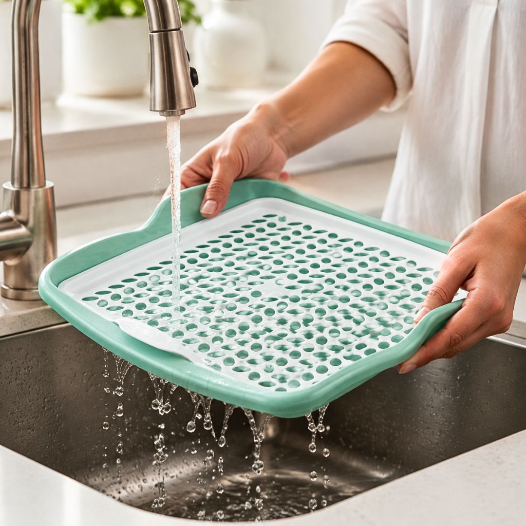 kullese enesh me tapet drain sage 39x39 cm