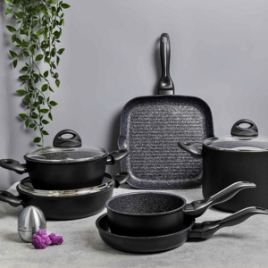 tenxhere e ceket me induksion granitica 28 cm