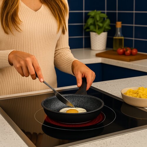 tigan me induksion granitica 20 cm
