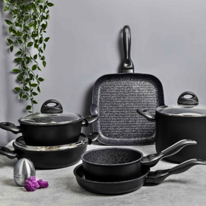 tigan me induksion granitica 20 cm