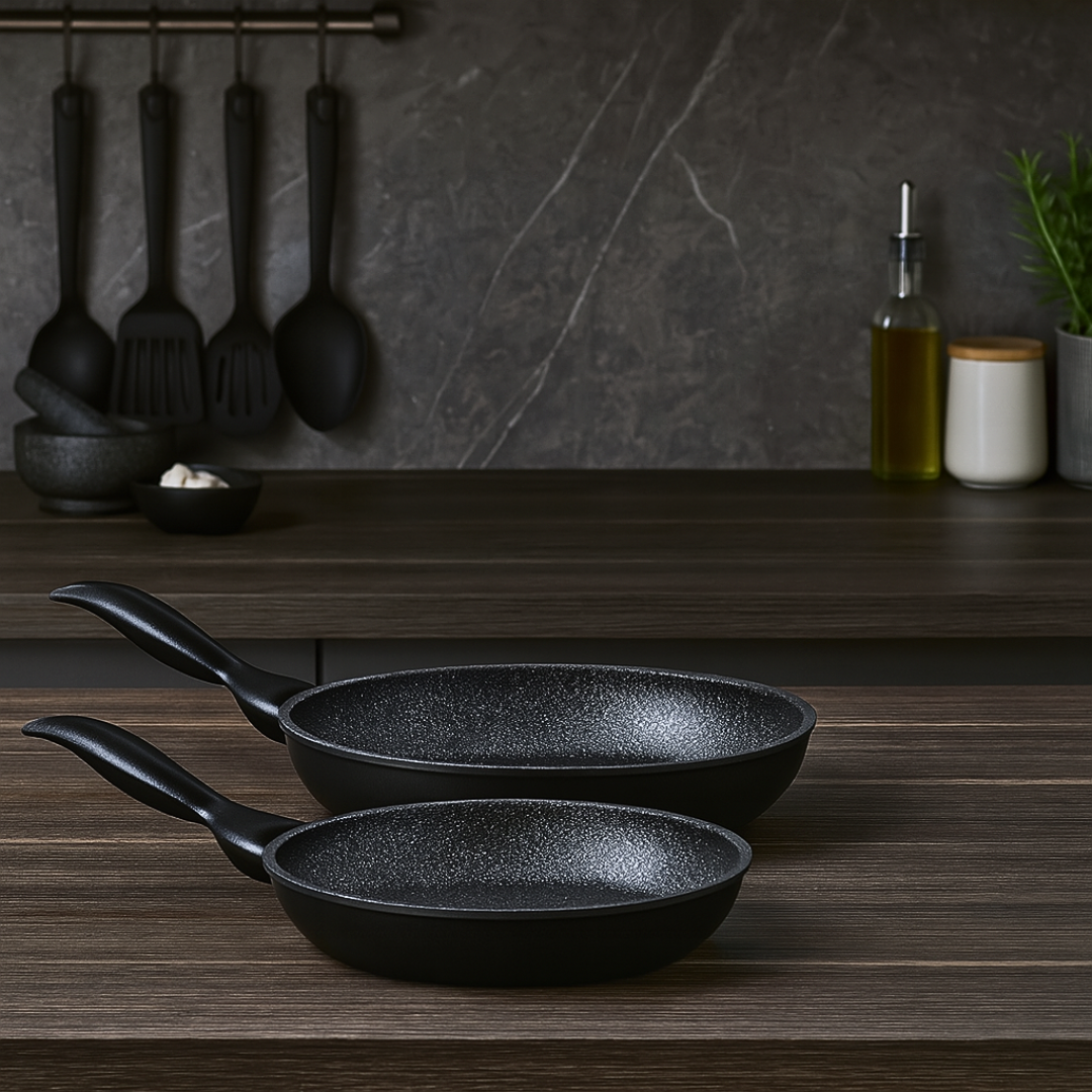 tigan me induksion granitica 32 cm