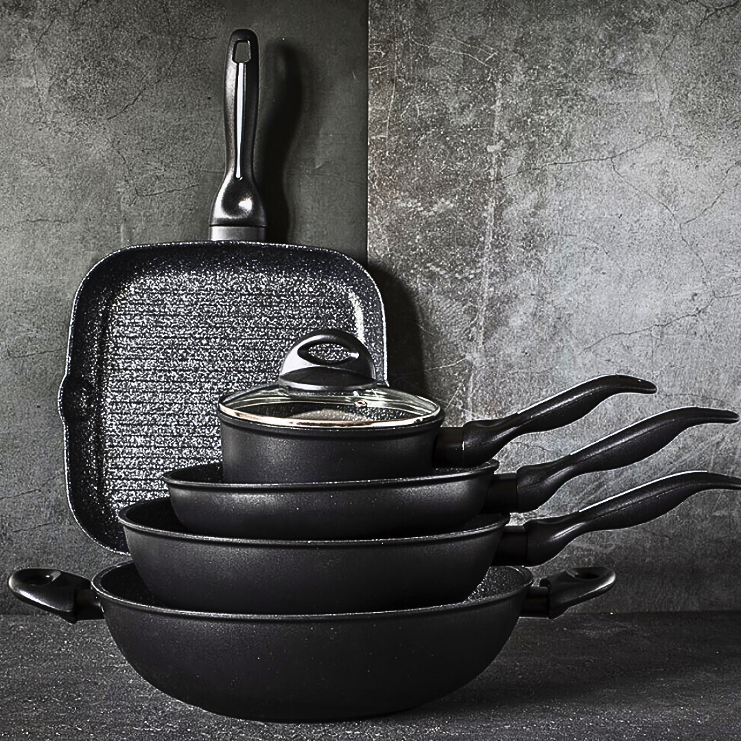 tigan me induksion granitica 32 cm