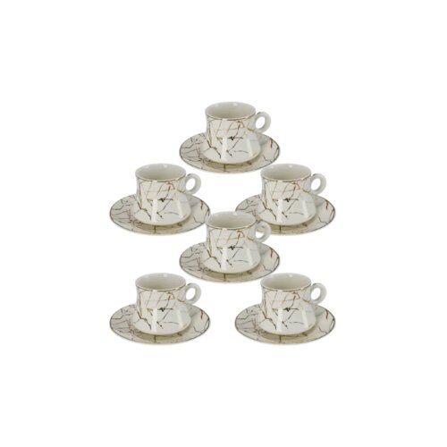 filxhane caji queen crown white marble 6 cope