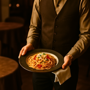 pjate per pasta napoli brown 26,5 cm
