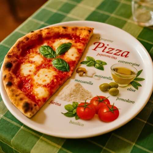 pjate pice green foods napoli 31 cm