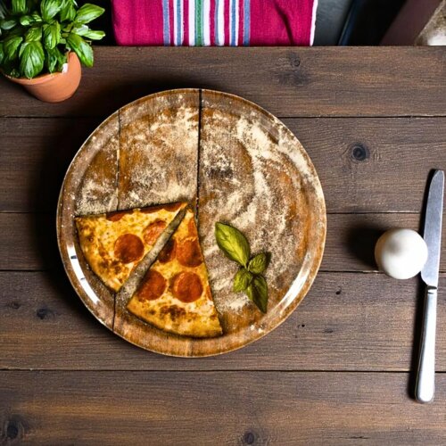 pjate pice napoli flour slice 31 cm