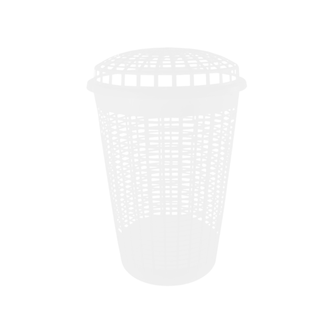 kosh rrobash me vija white linda 60 lt