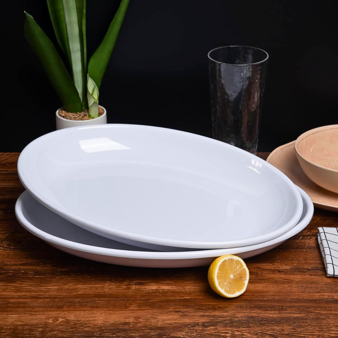 pjatance porcelani ovale 40 cm