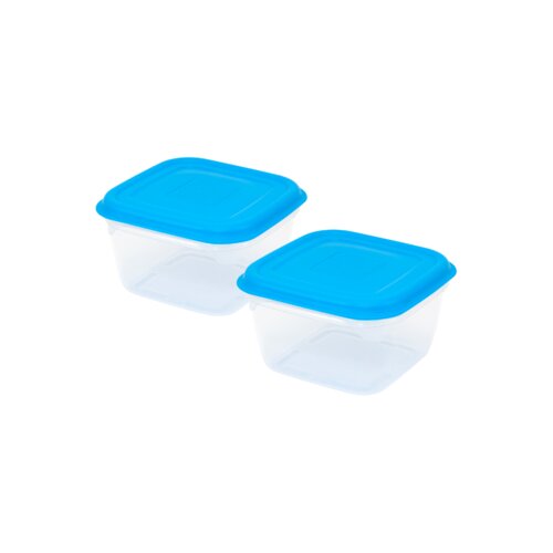 set tasa katror ermetici 0,5 lt 2 cope