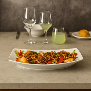 pjatance tokio white 34x25 cm