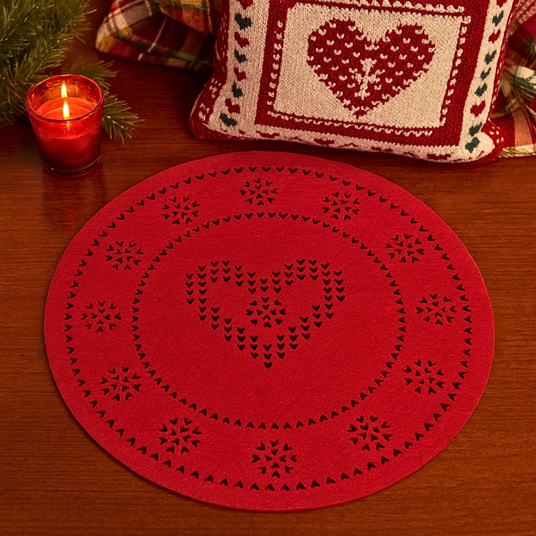 shtroje dekorative cuore 38 cm