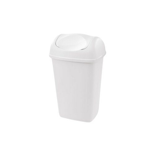 kosh mbeturinash me shtypje swing white 15 lt