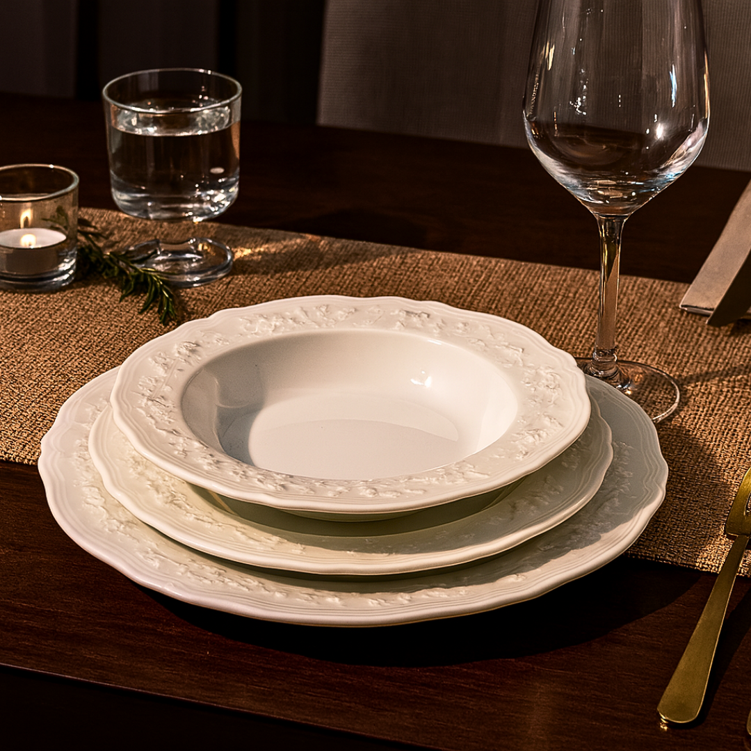 set pjatash white fleur 18 cope