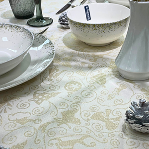 mbulese tavoline gold gift 150x300 cm