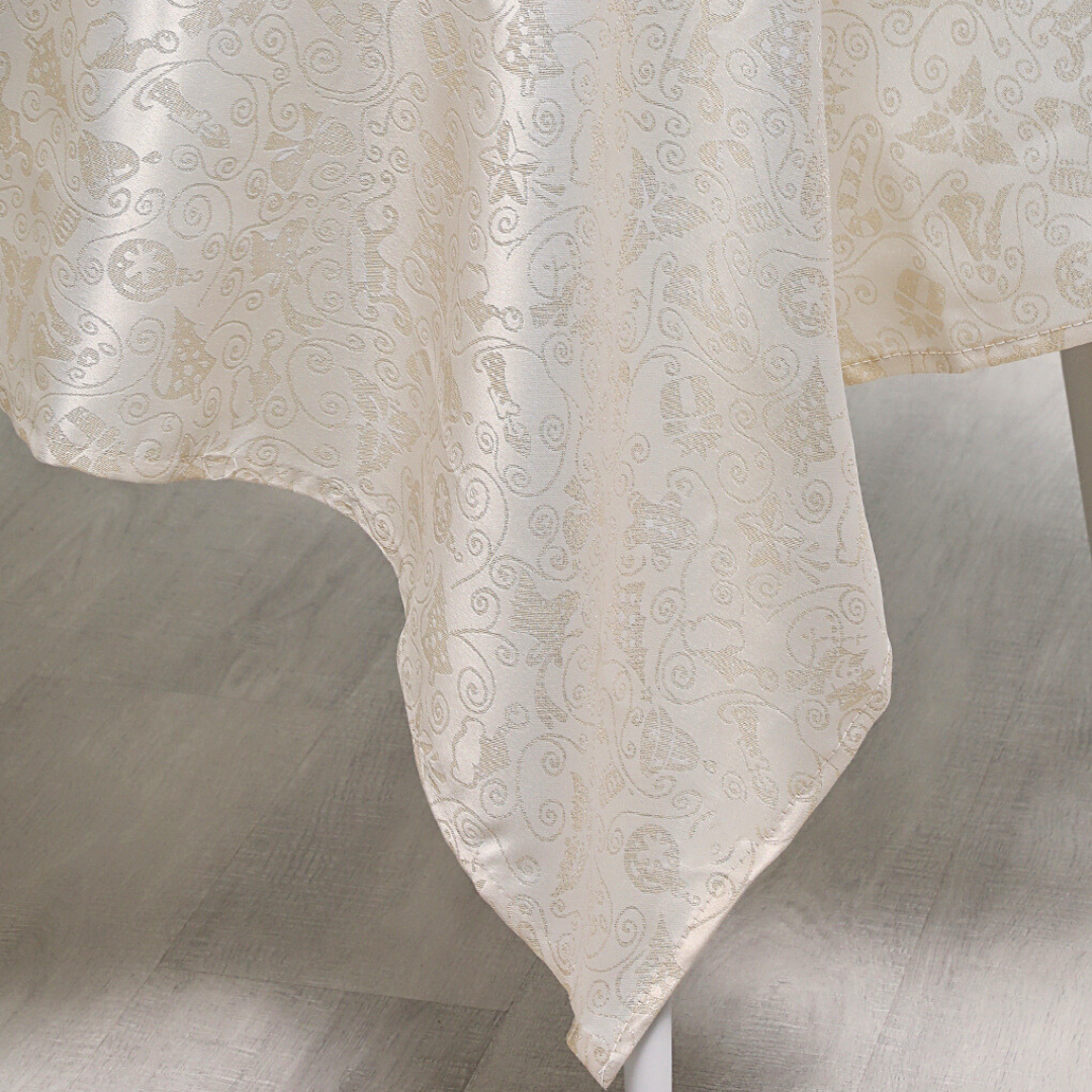 mbulese tavoline gold gift 150x300 cm