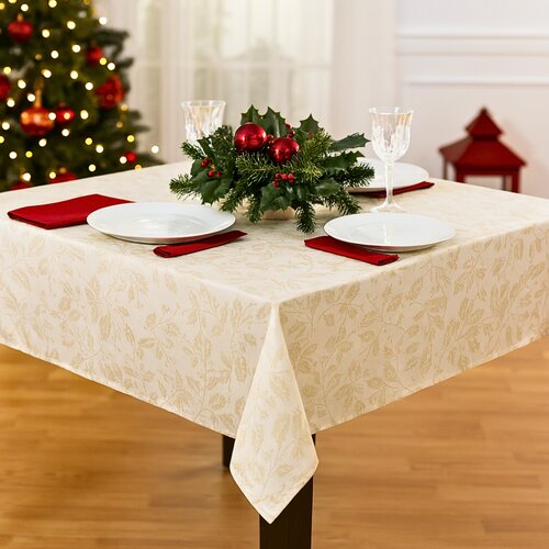 mbulese tavoline gold holly 140x140 cm