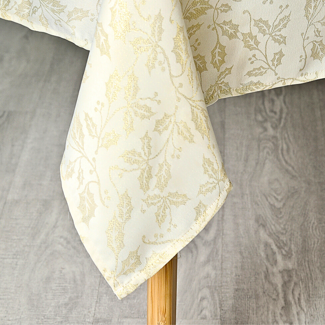 mbulese tavoline gold holly 140x140 cm