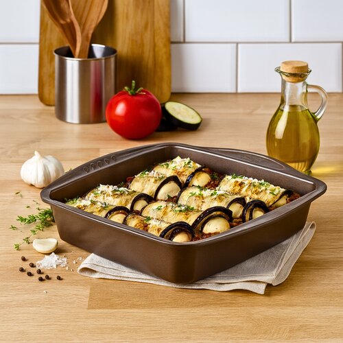 tave alumini pyrex 24x24 cm