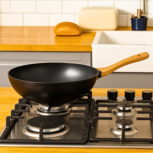 tigan wok cook and care pyrex 28 cm