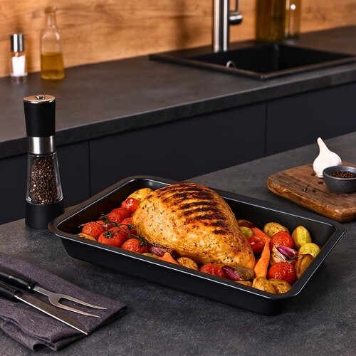 tave metalike glid pyrex 38x24 cm