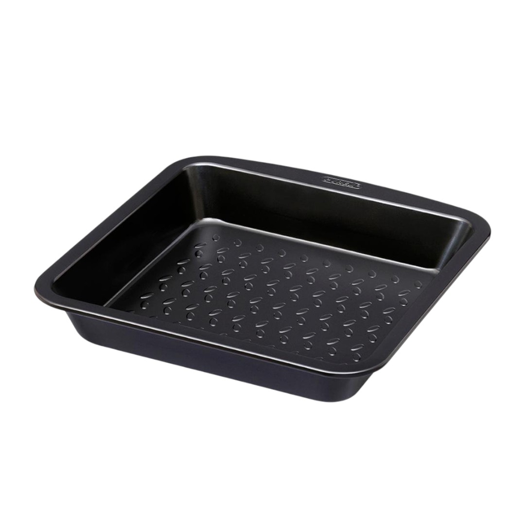 tave metalike glid pyrex 24x24 cm