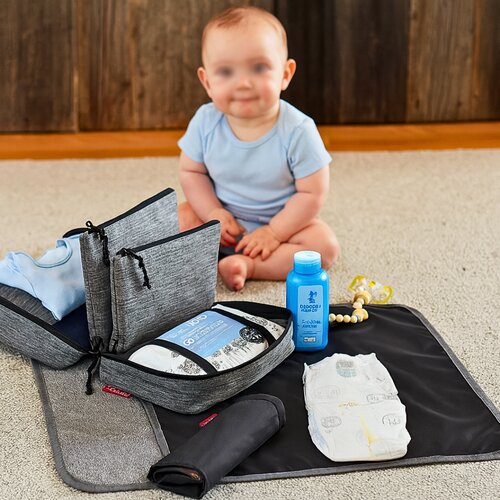 cante silver baby case 24x15x10 cm