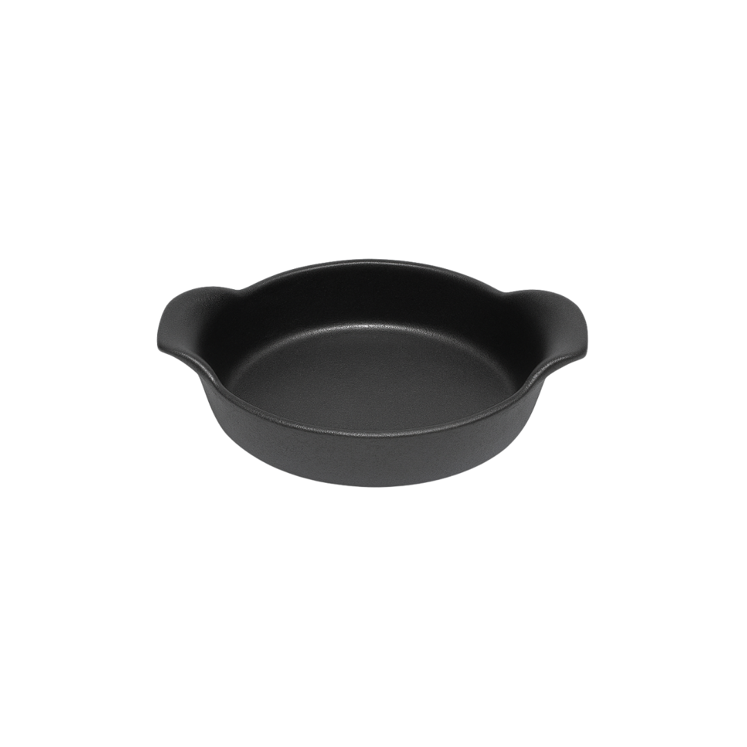 tave ovale mignon black 22x13x4,5 cm