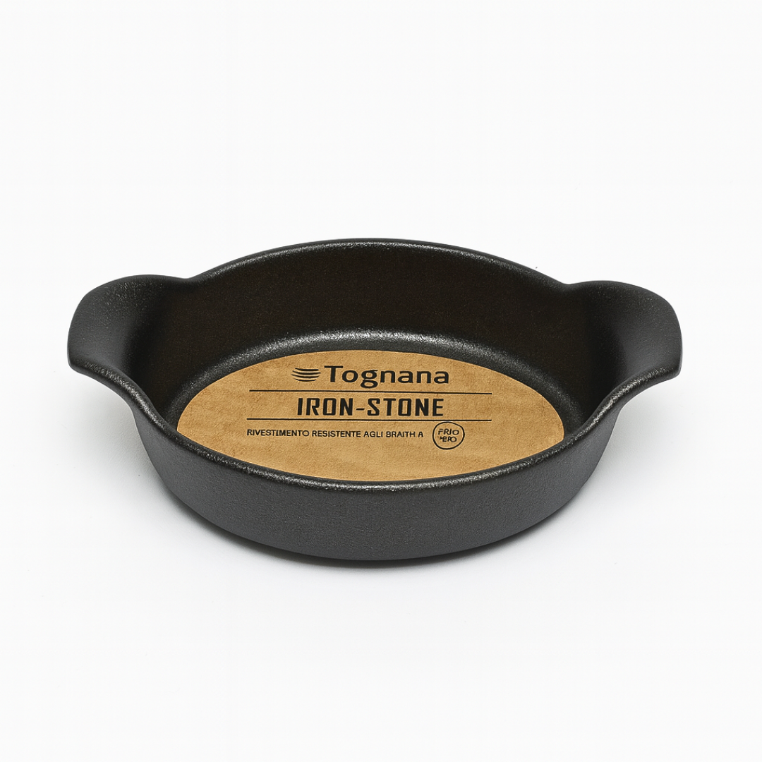 tave ovale mignon black 22x13x4,5 cm