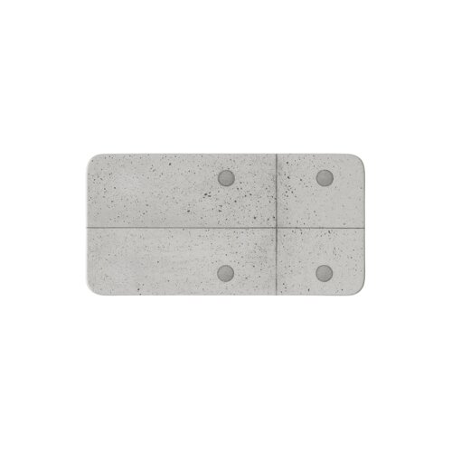 pjate concrete 27x12 cm