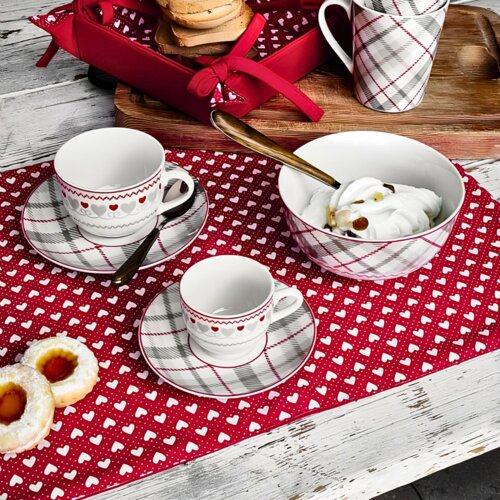 runner xmas love 40x140 cm