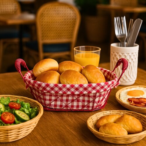 kanister buke cesto rosso 26x13 cm